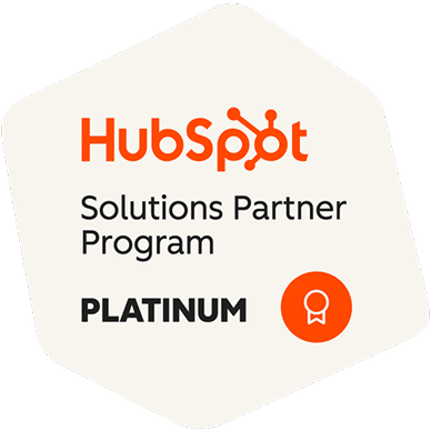 Hubspot badge - Platinum